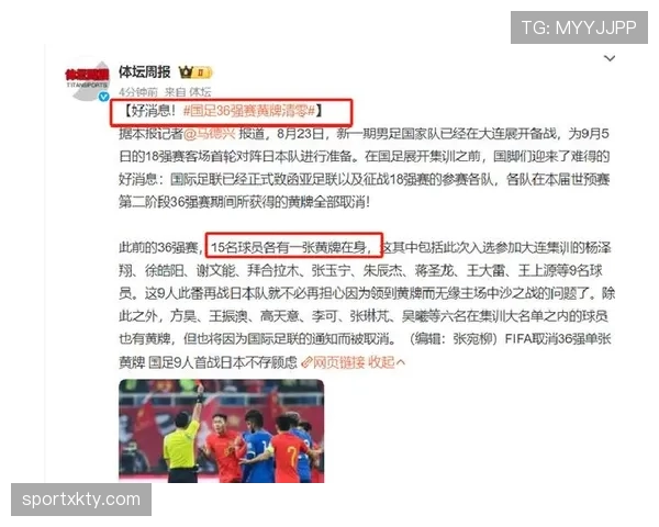 黄牌清零规则详解：哪些比赛之后黄牌会被自动取消？
